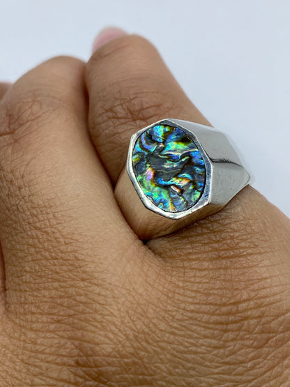 Interior del anillo mostrando el Quinto .925 que certifica la autenticidad de la plata