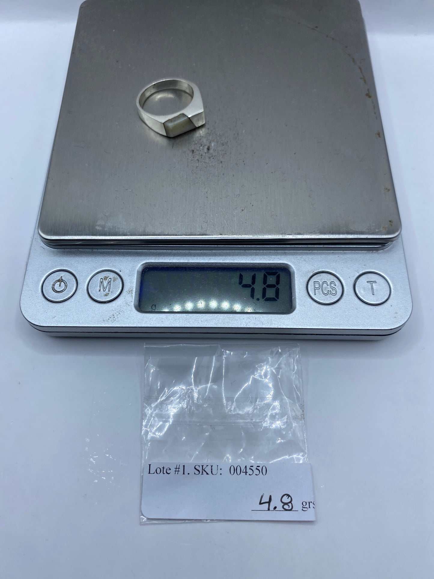 Anillo de Plata .950 con Perla — Taxco — foto 6