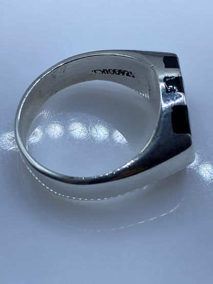 Anillo de Plata con Ónix Negro — Taxco .925 — foto 5