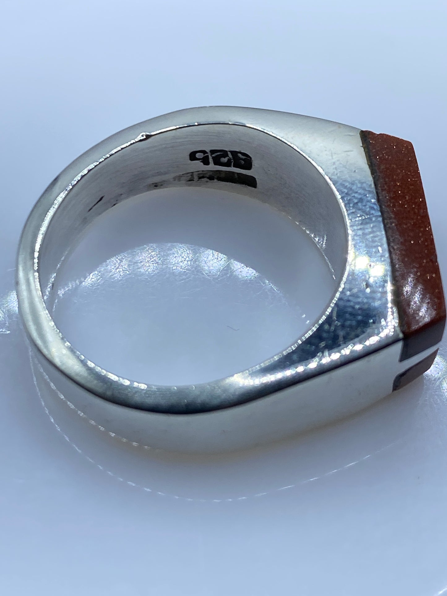 Anillo de Plata .925 con Piedra Engastada — Taxco — foto 5