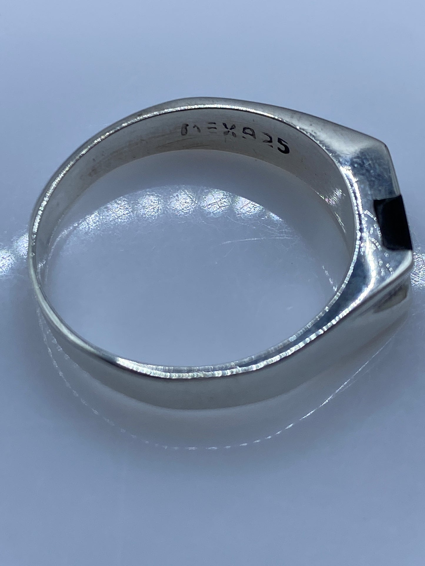 Anillo de Plata con Ónix Negro — Taxco .925 — foto 5