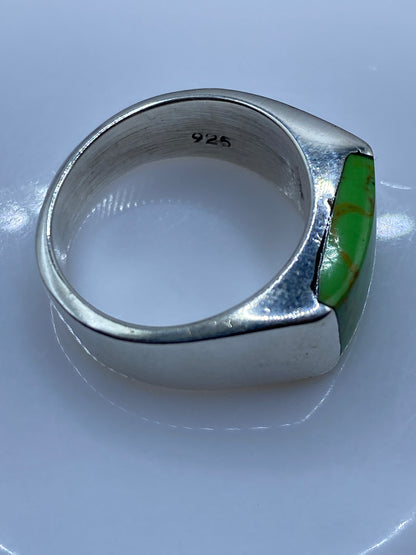 Anillo de Plata .925 con Piedra Verde — Taxco — foto 5