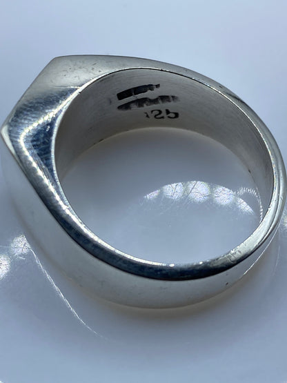 Anillo Plata .925 con Malaquita Verde — Taxco — foto 5