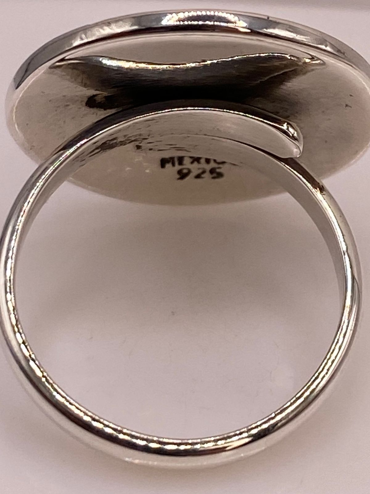 Anillo Ajustable de Plata .925 Calendario Maya