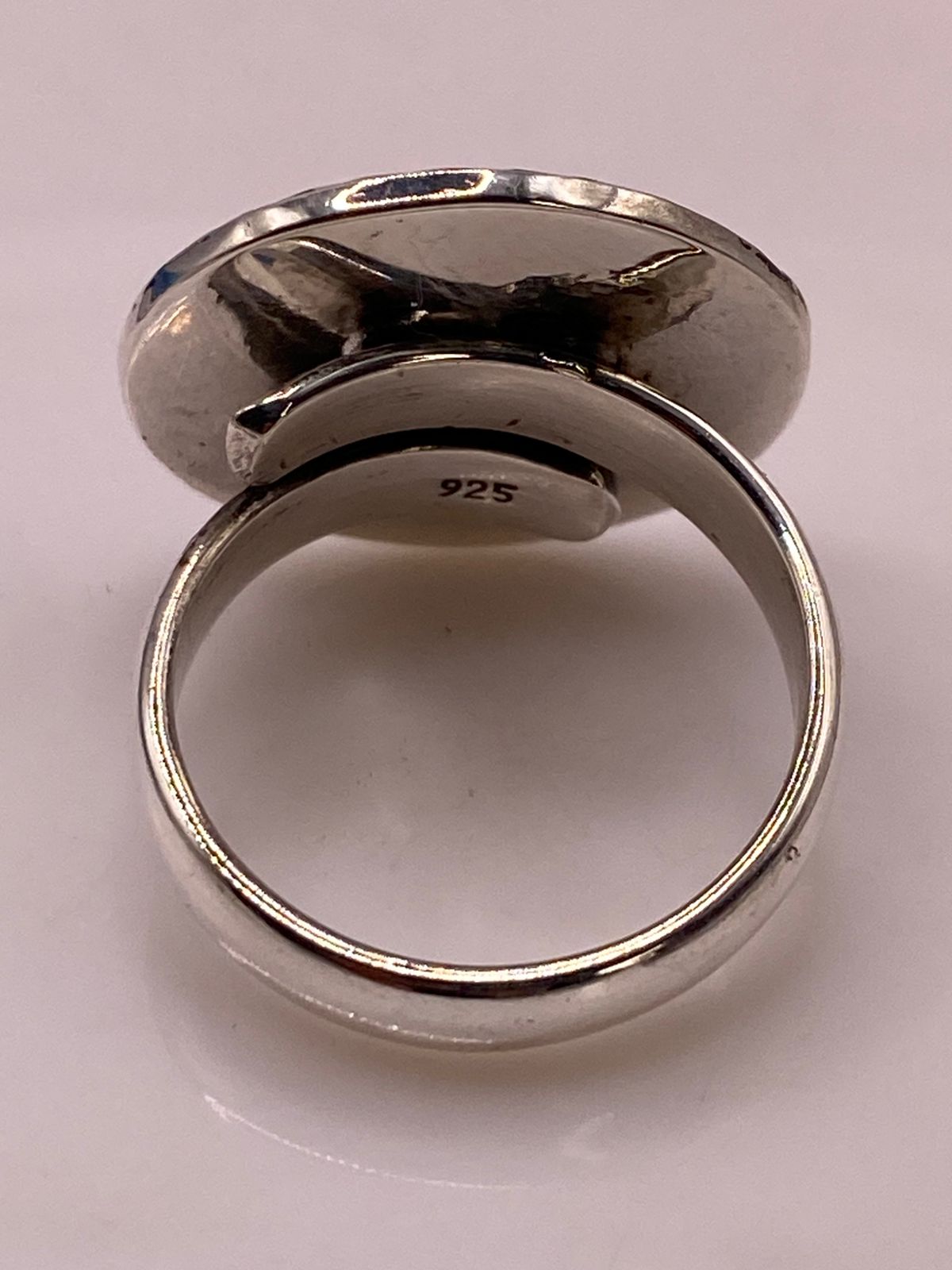 Anillo Ajustable de Plata .925 con Grabado Maya Ancestral