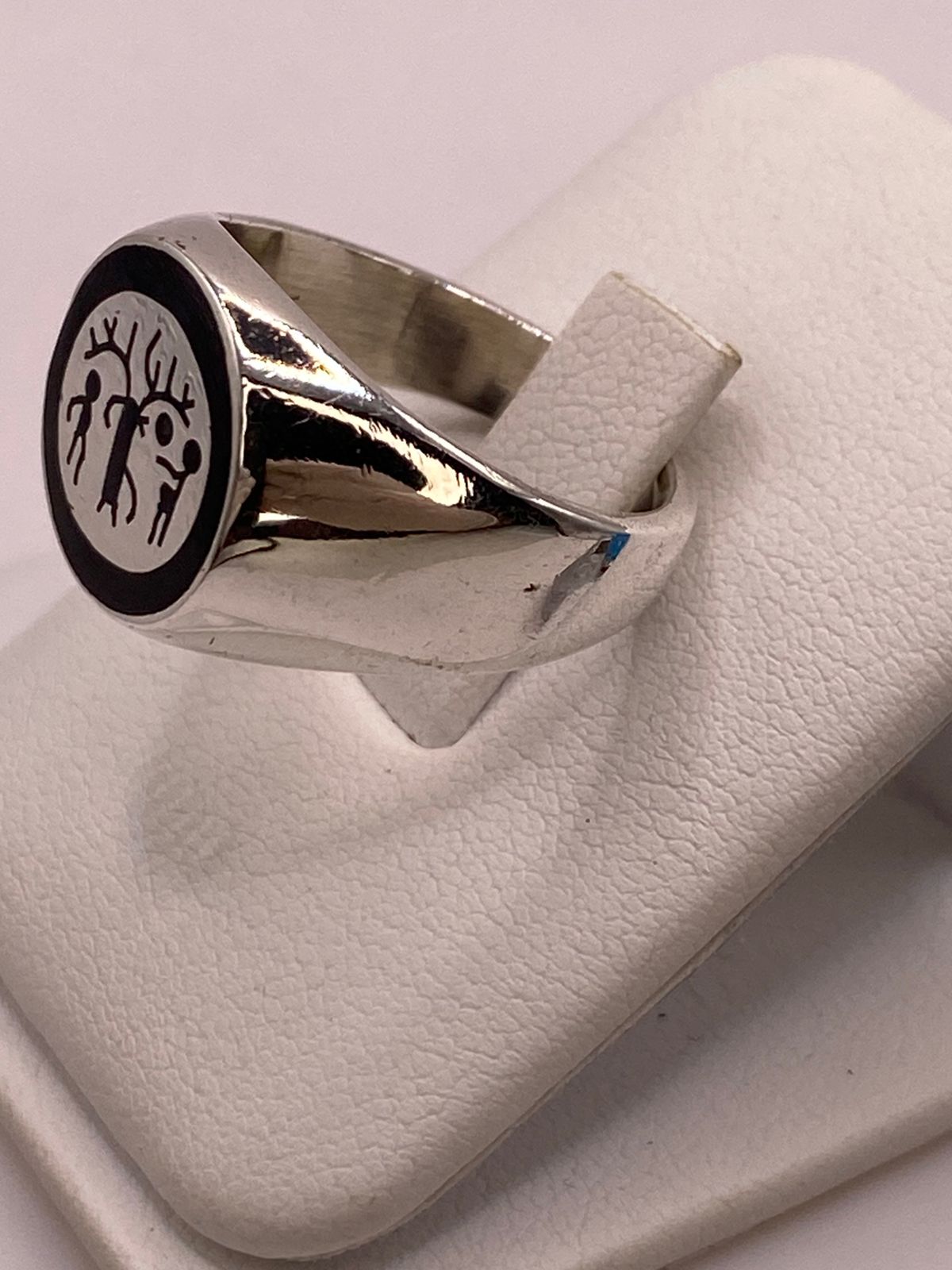 Anillo Árbol de la Vida en Plata .925 con Figuras Humanas