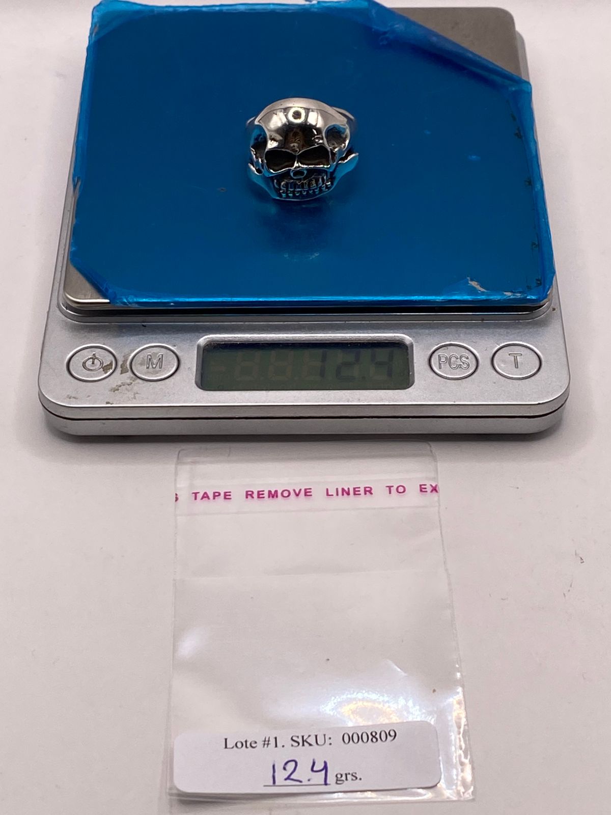 Anillo de Calavera en Plata .925