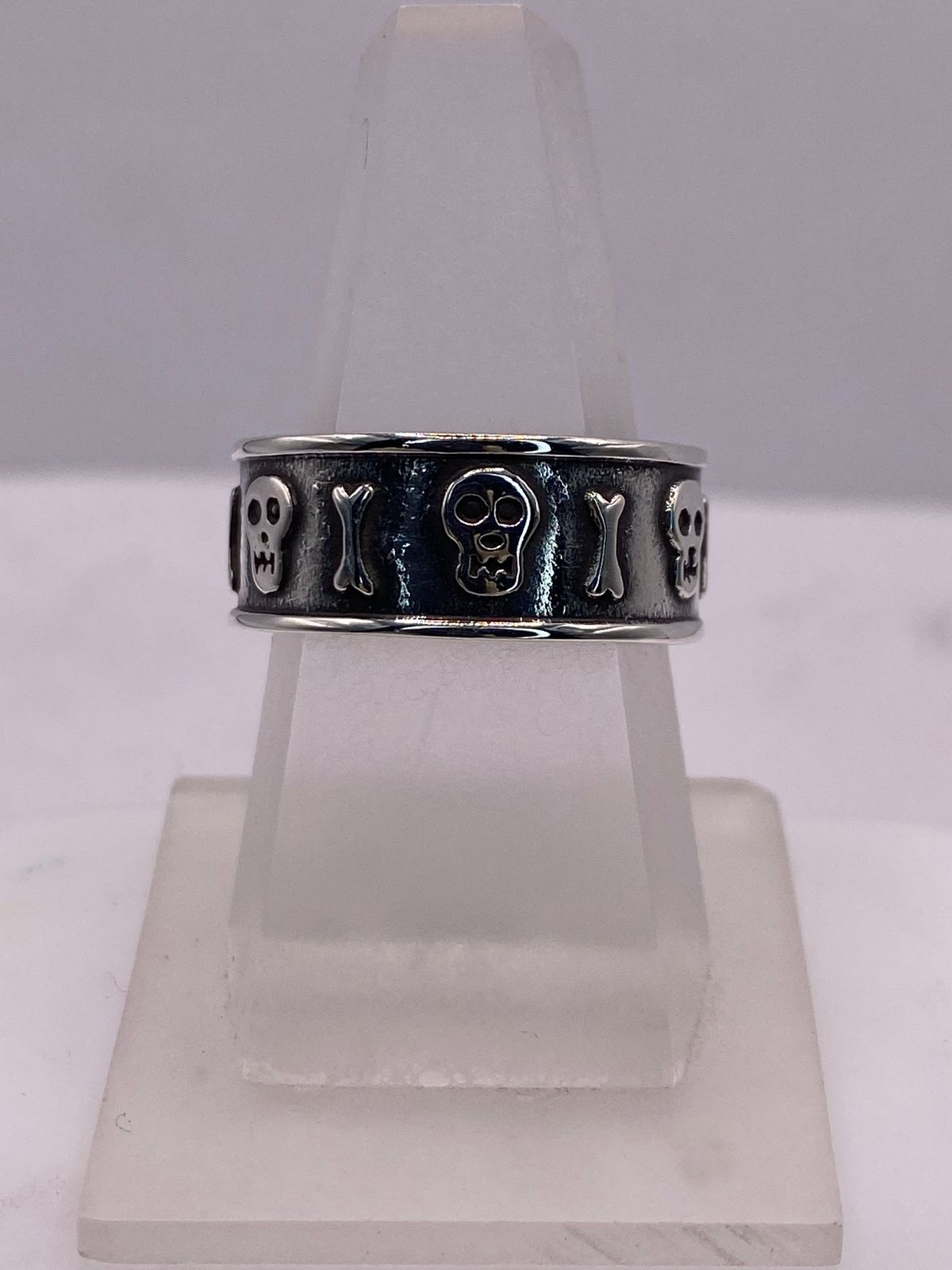 💀 Anillo Calaveras en Plata .925