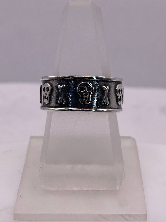 💀 Anillo Calaveras en Plata .925