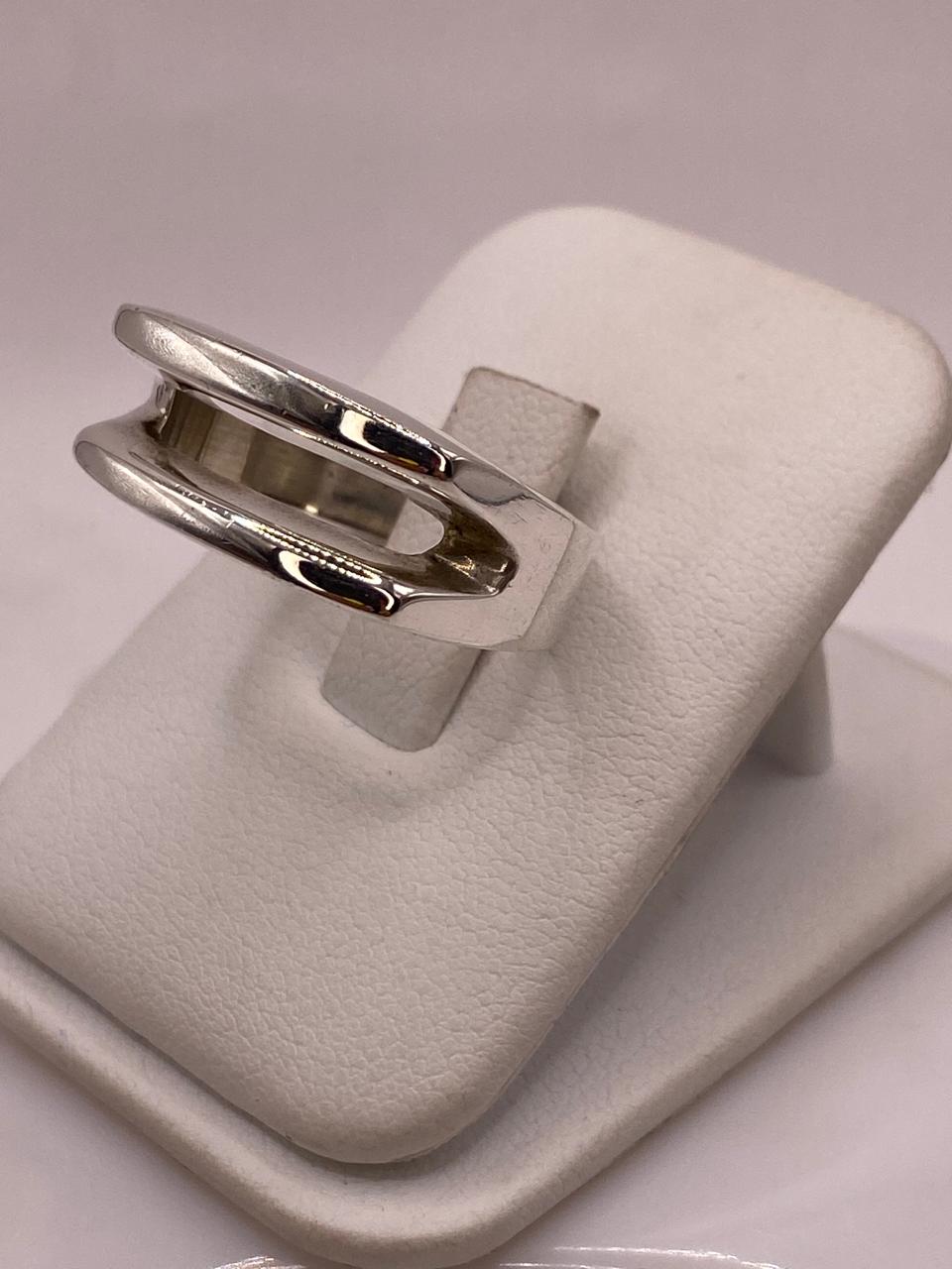 Anillo Doble Banda Abierta en Plata .925