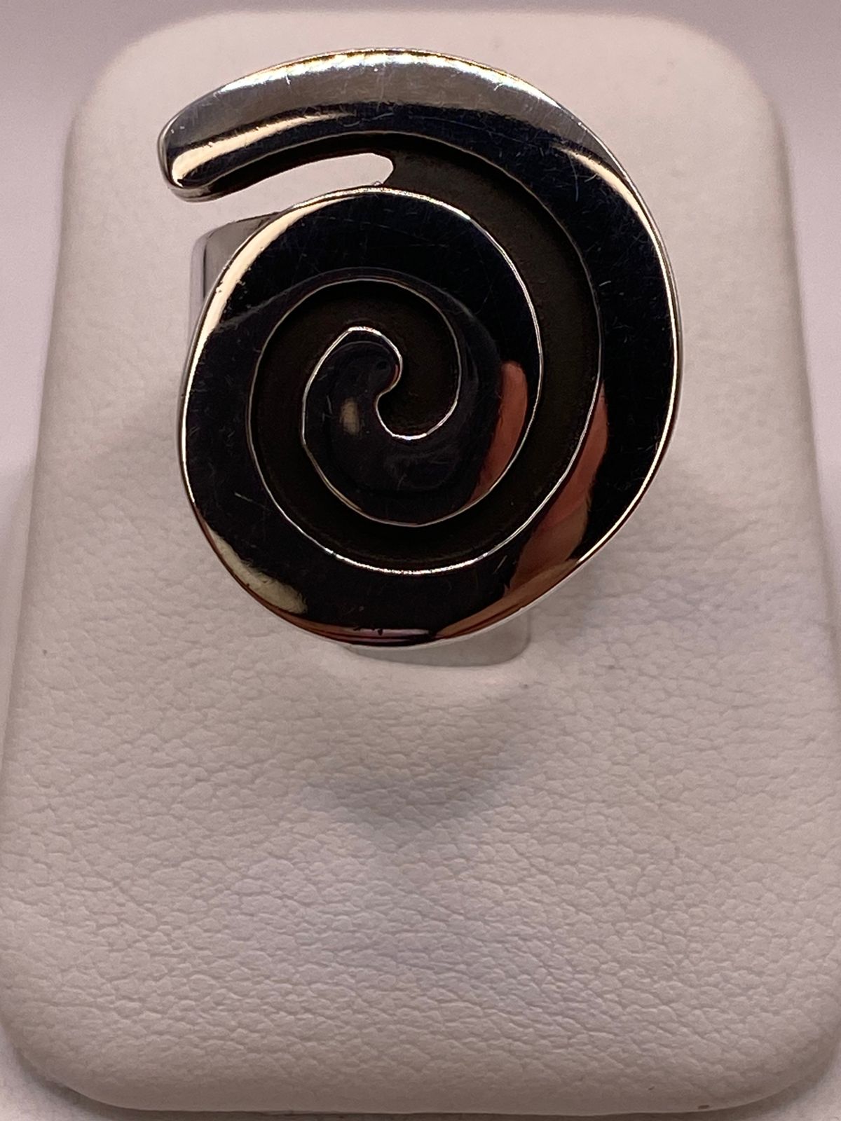 Anillo Espiral Ajustable de Plata Ley .925