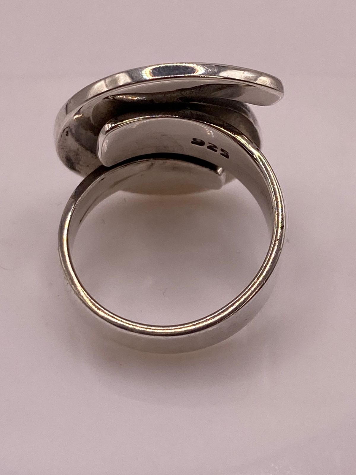 Anillo Espiral Ajustable de Plata Ley .925
