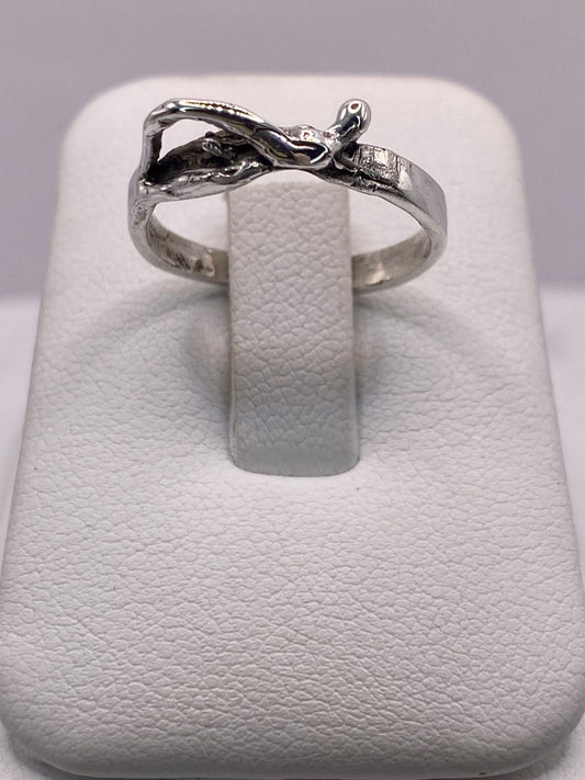 Anillo Figura Asimétrica en Plata .925