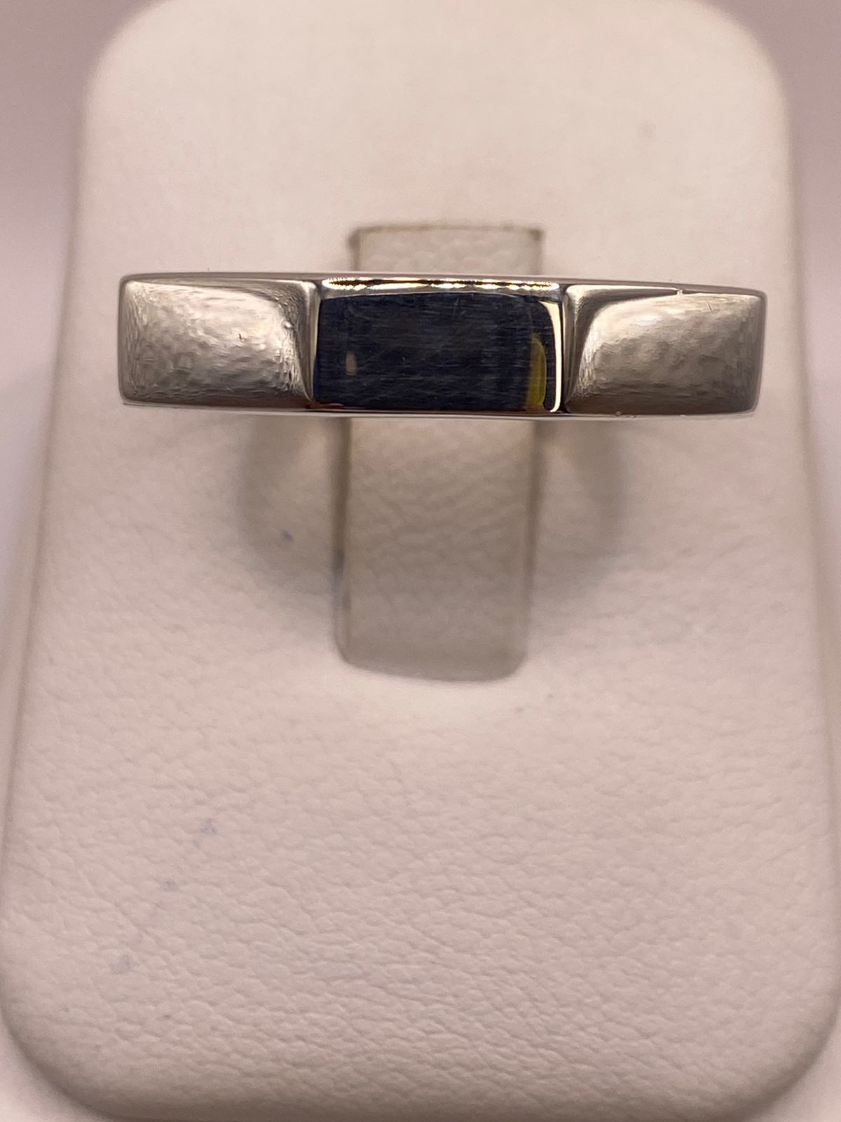 Anillo Geométrico Minimalista en Plata .925
