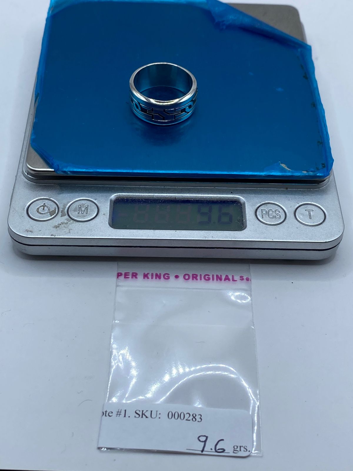 💍 Anillo Giratorio de Plata 925 con Diseño Geométrico Moderno