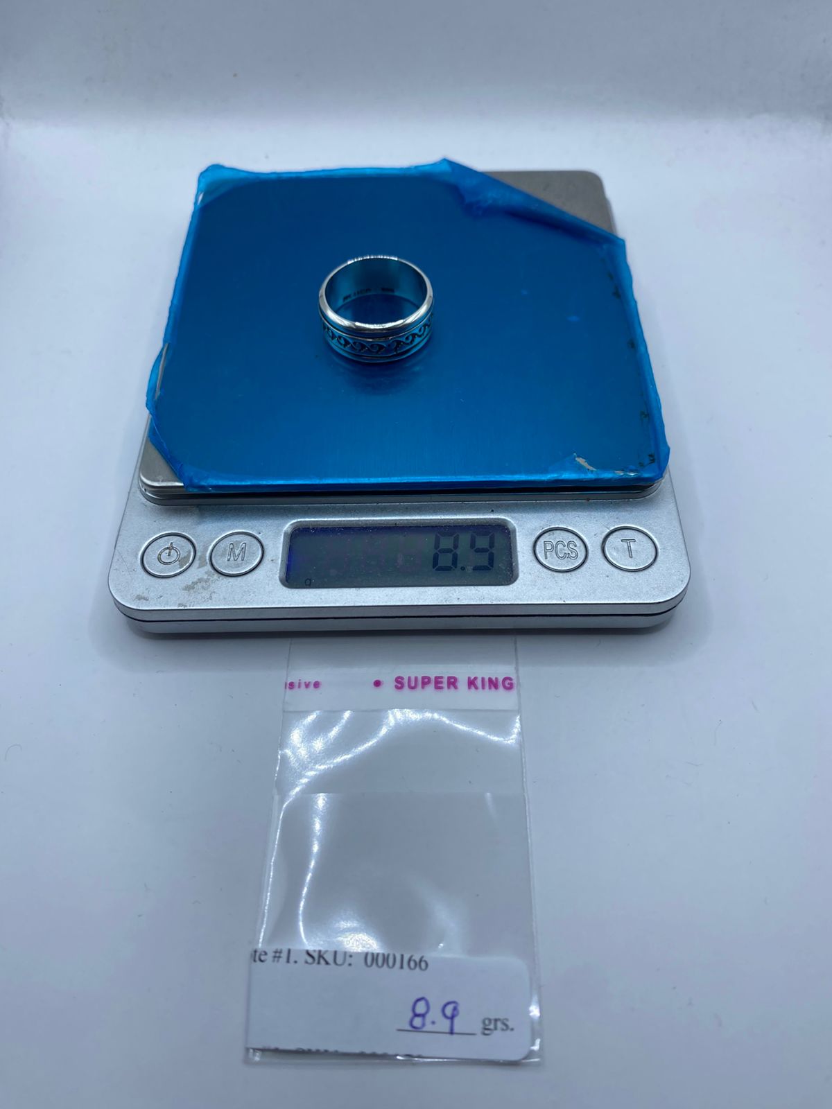 🌊💍 Anillo Giratorio de Plata 925 con Diseño de Olas