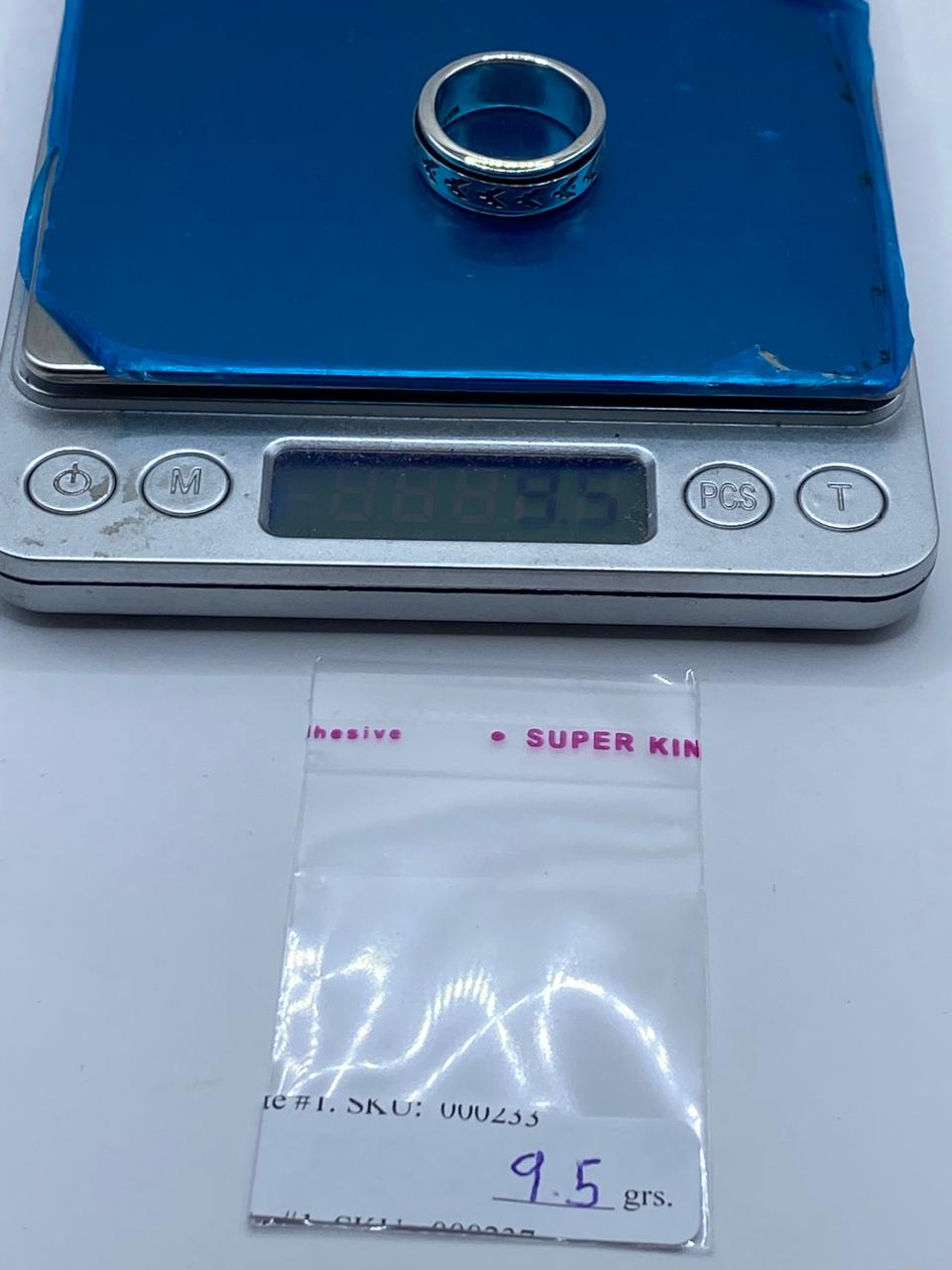 💍 Anillo Giratorio de Plata 925 con Diseño Tribal de Flechas