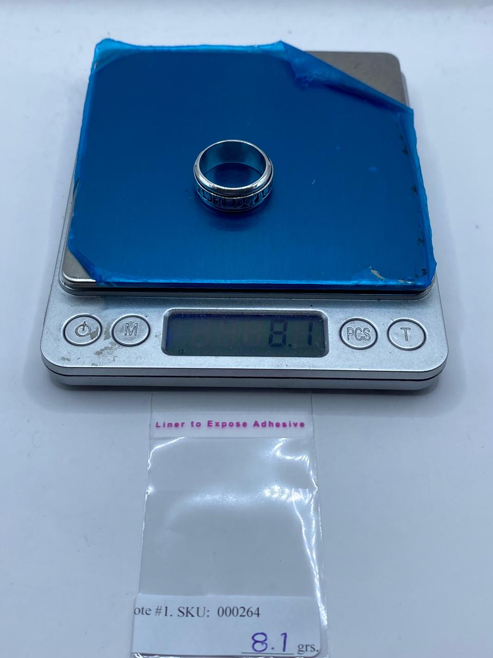 🍀 Anillo Giratorio de Plata 925 con Símbolos de la Suerte