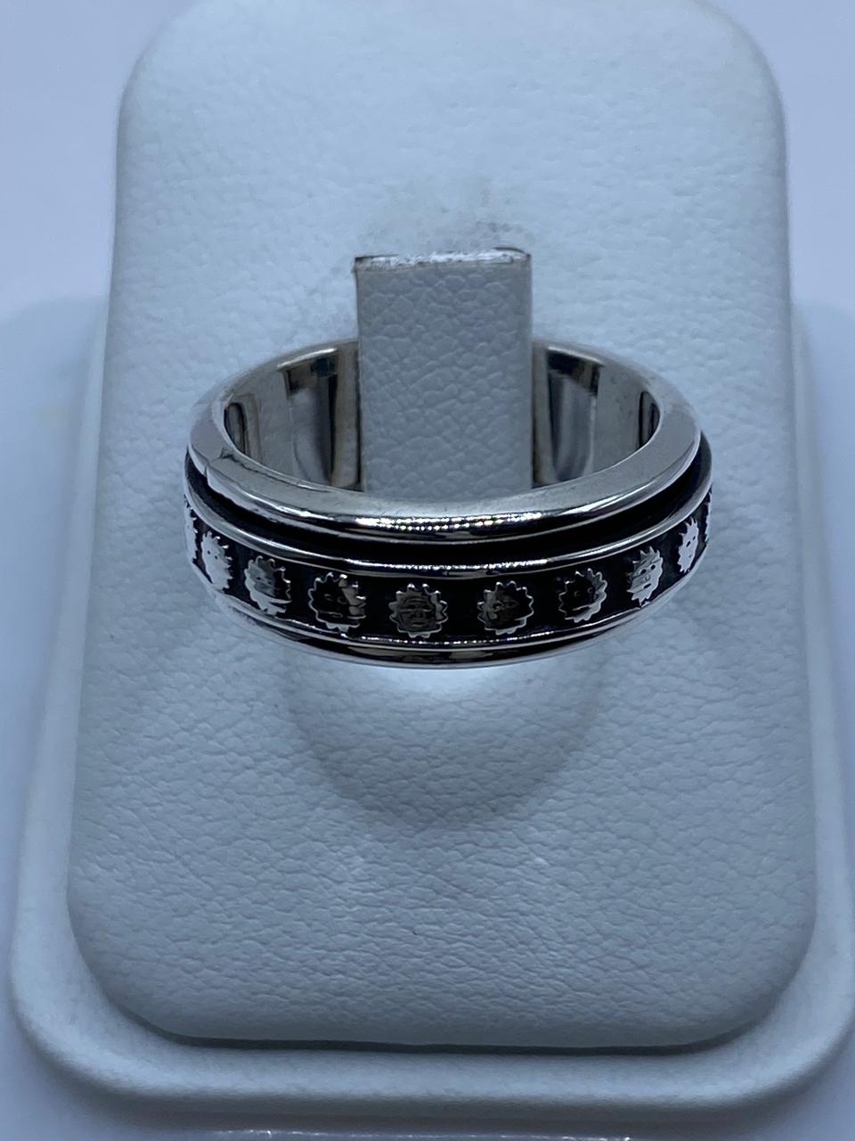 ☀️💍 Anillo Giratorio Soles Prehispánicos en Plata .925