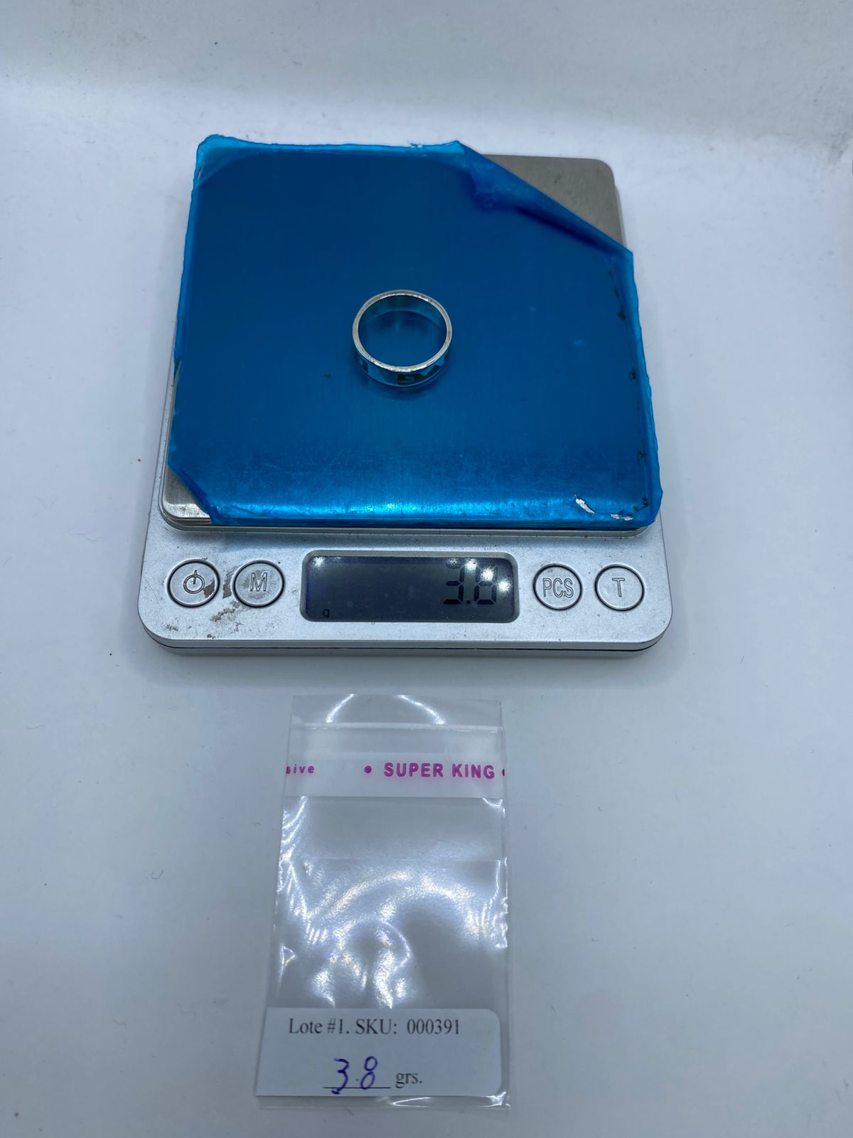 Anillo Greca Ancestral en Plata .925 con Malaquita Natural