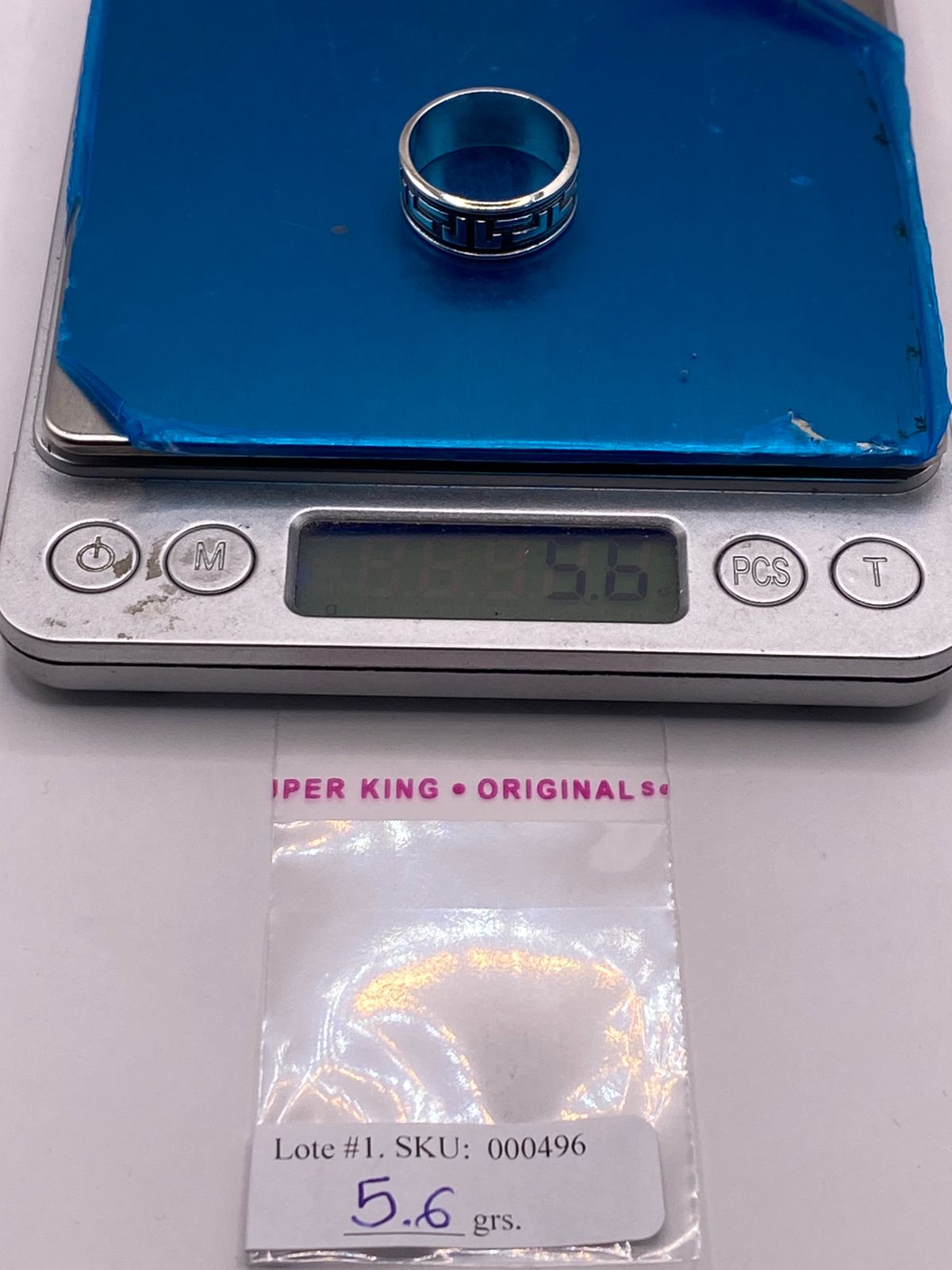 🏛️ Anillo Greca Clásica en Plata .92