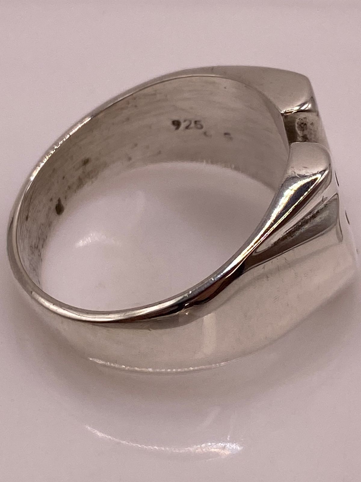 Anillo Herradura de Plata Ley .925