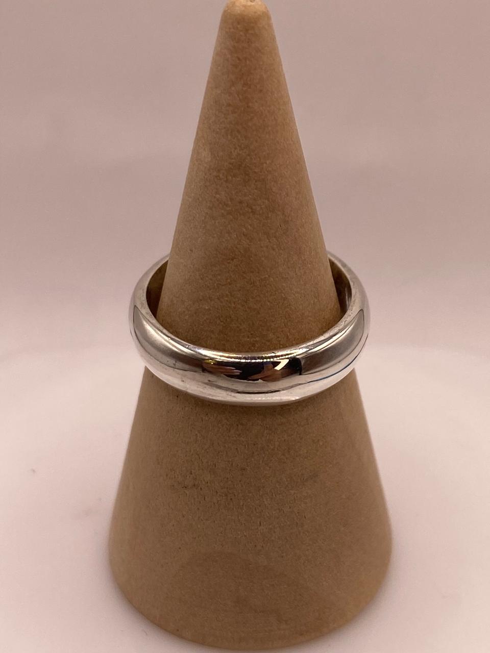 Anillo Liso Argolla en Plata .925