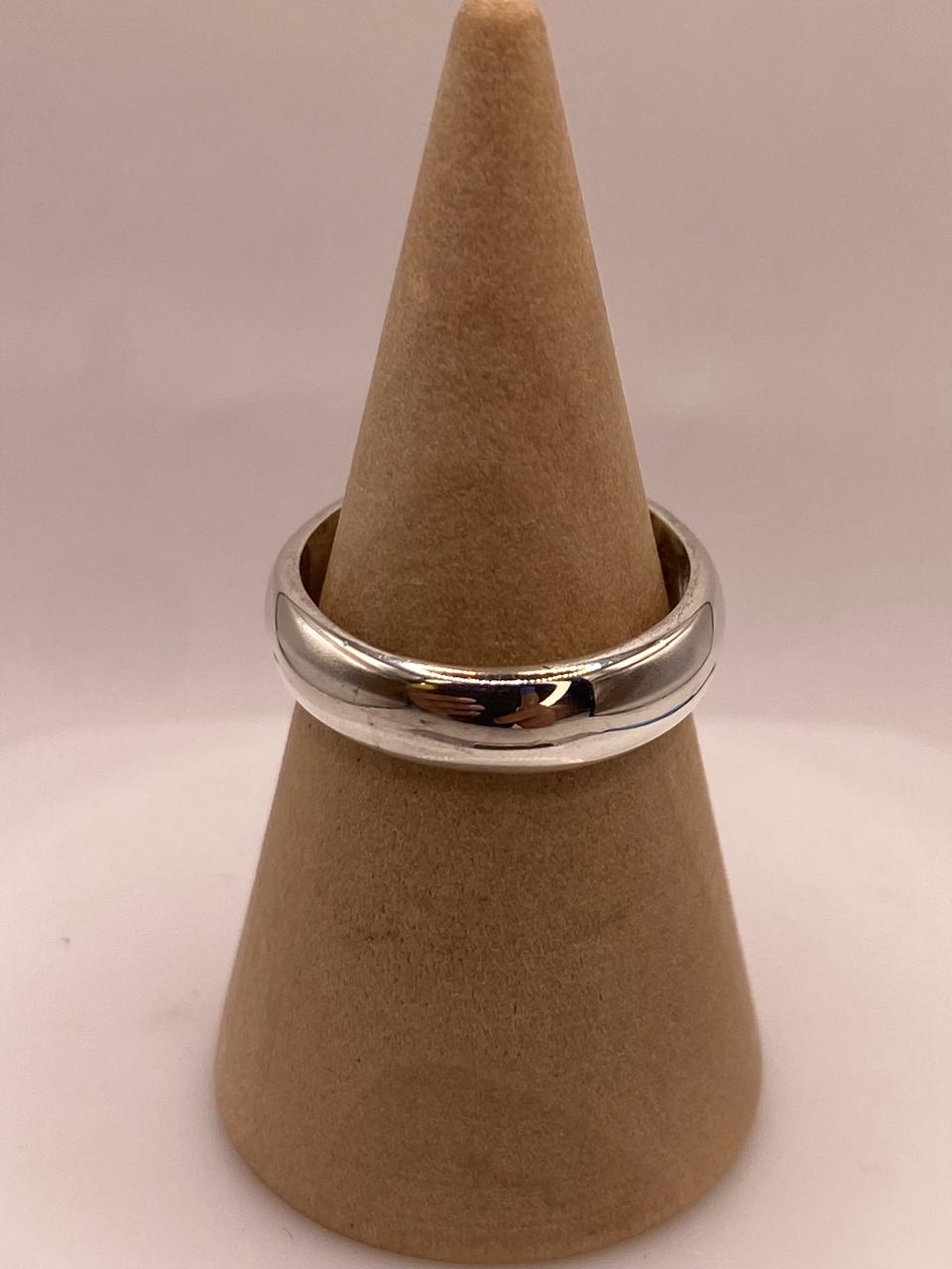Anillo Liso Argolla en Plata .925
