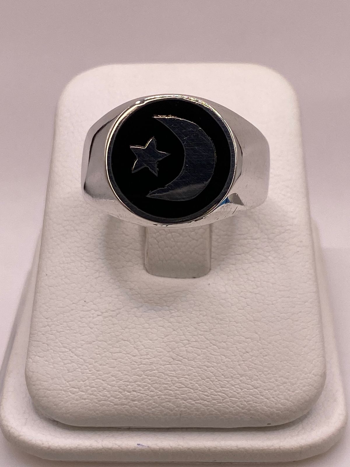 Anillo Luna y Estrella en Plata .925