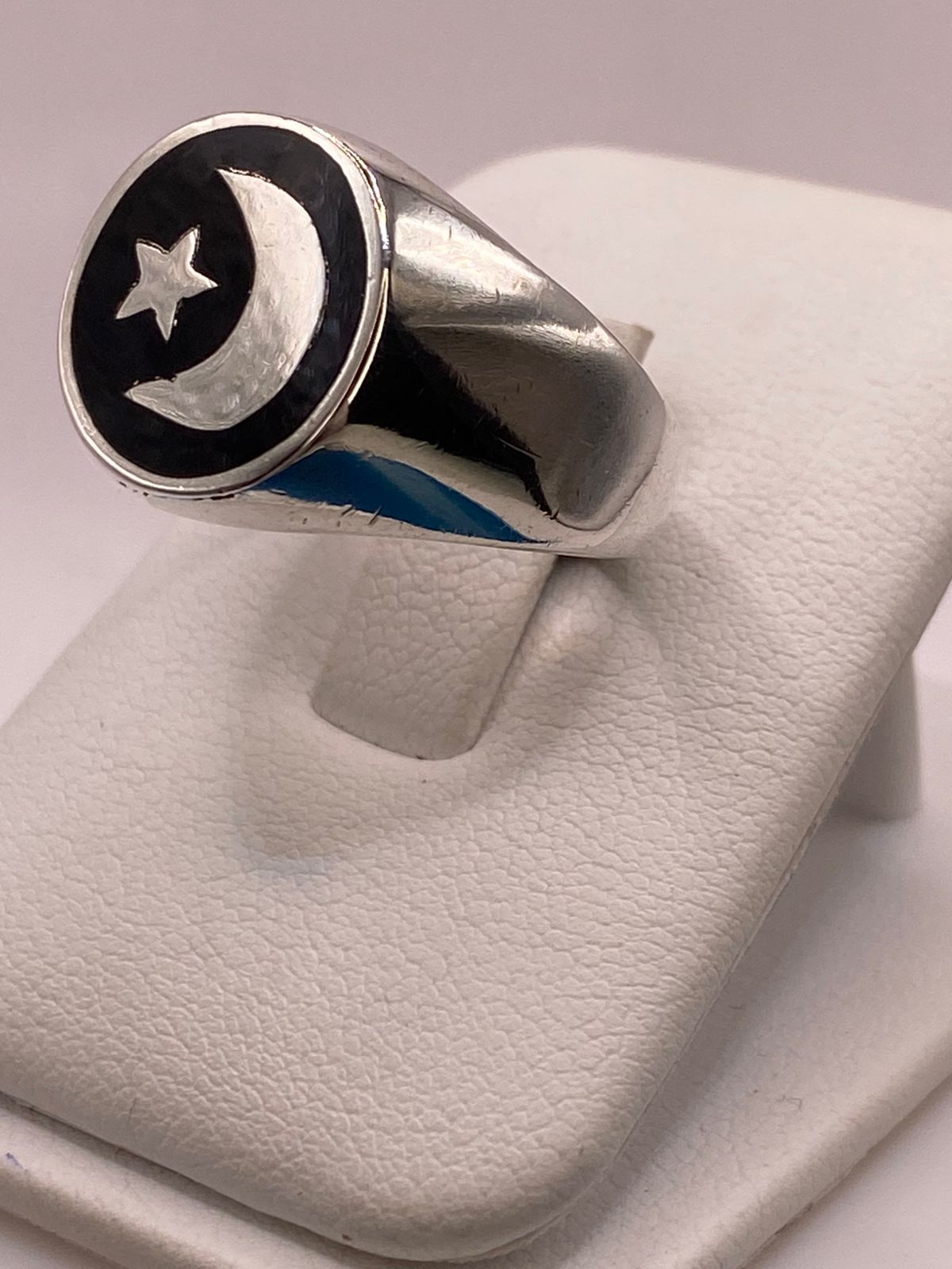 Anillo Luna y Estrella en Plata .925