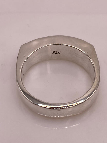 Anillo Martillado de Plata Ley .925