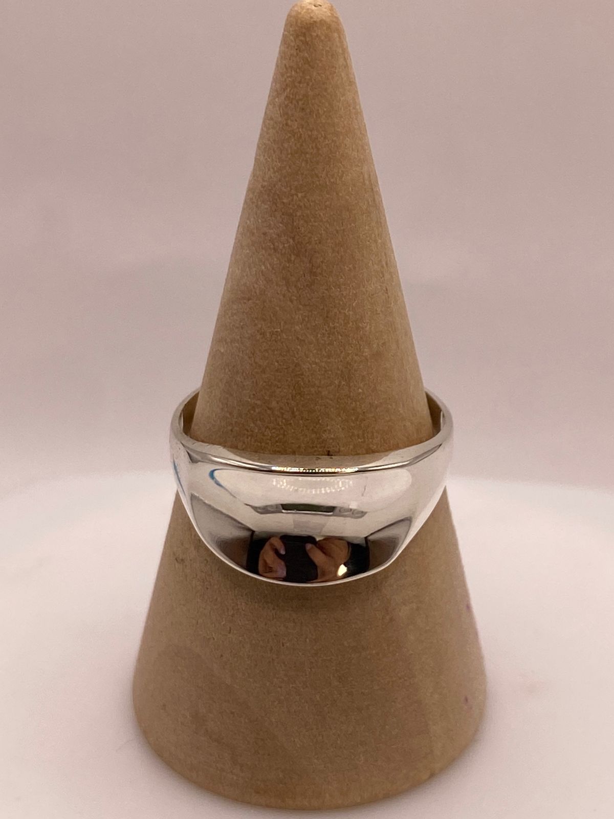 Anillo Ovalado de Plata Ley .925