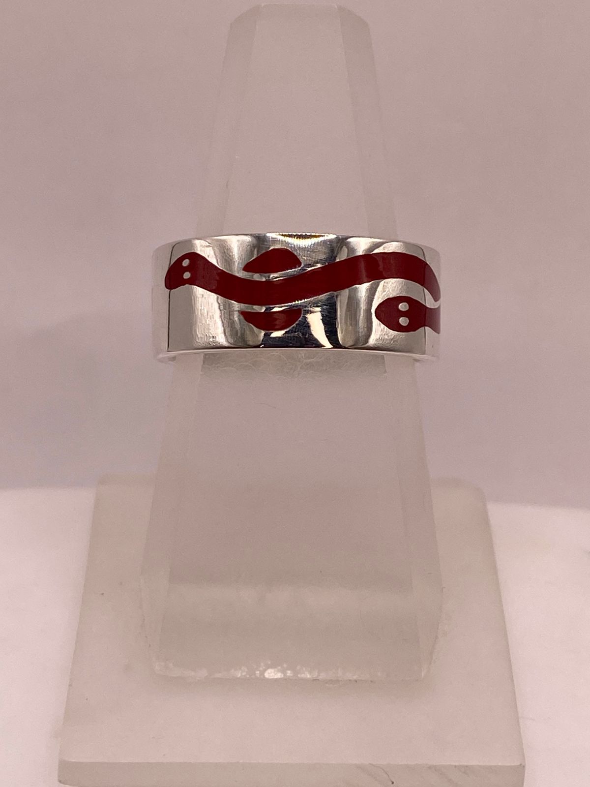 Anillo de Plata .925 Forma de Serpiente