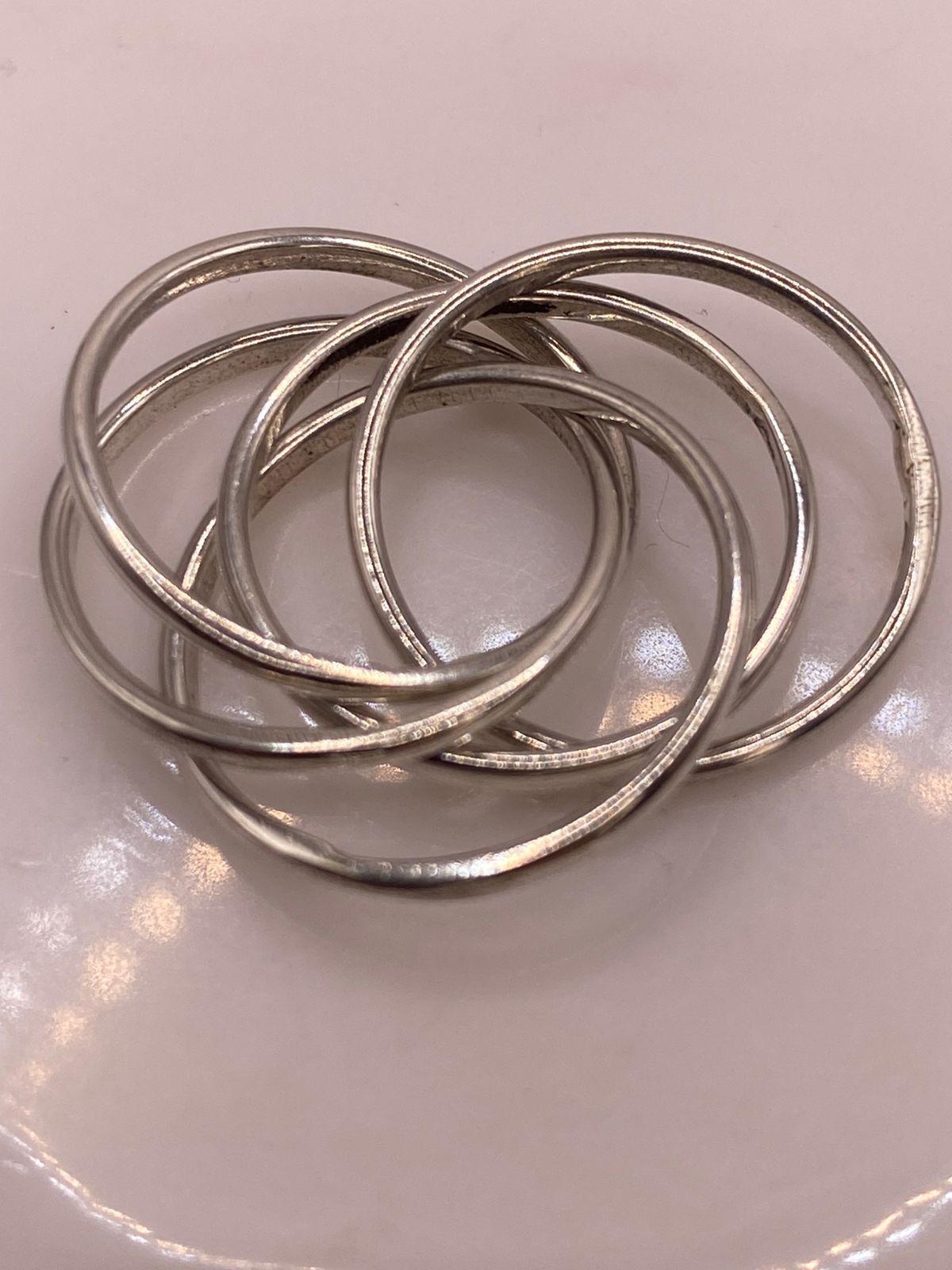 Anillo Semanario Quíntuple en Plata .925
