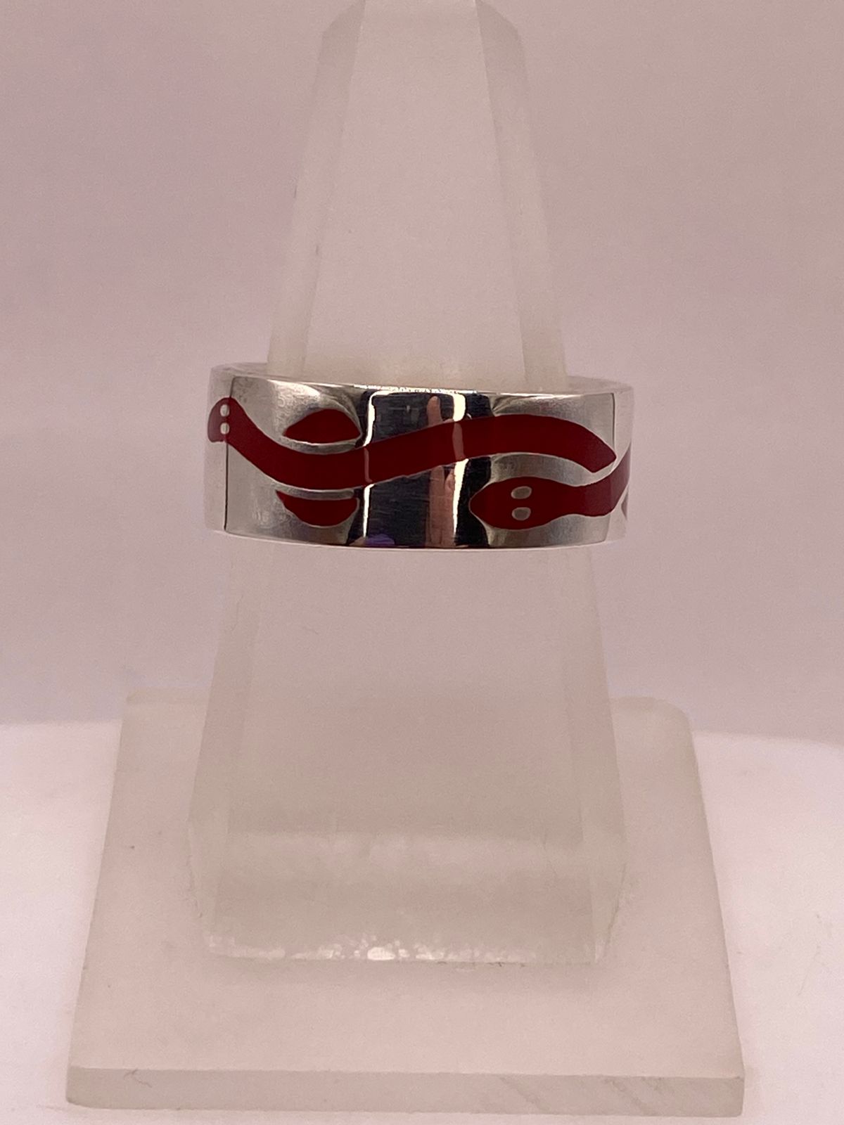 🐍 Anillo Serpiente de Plata .925