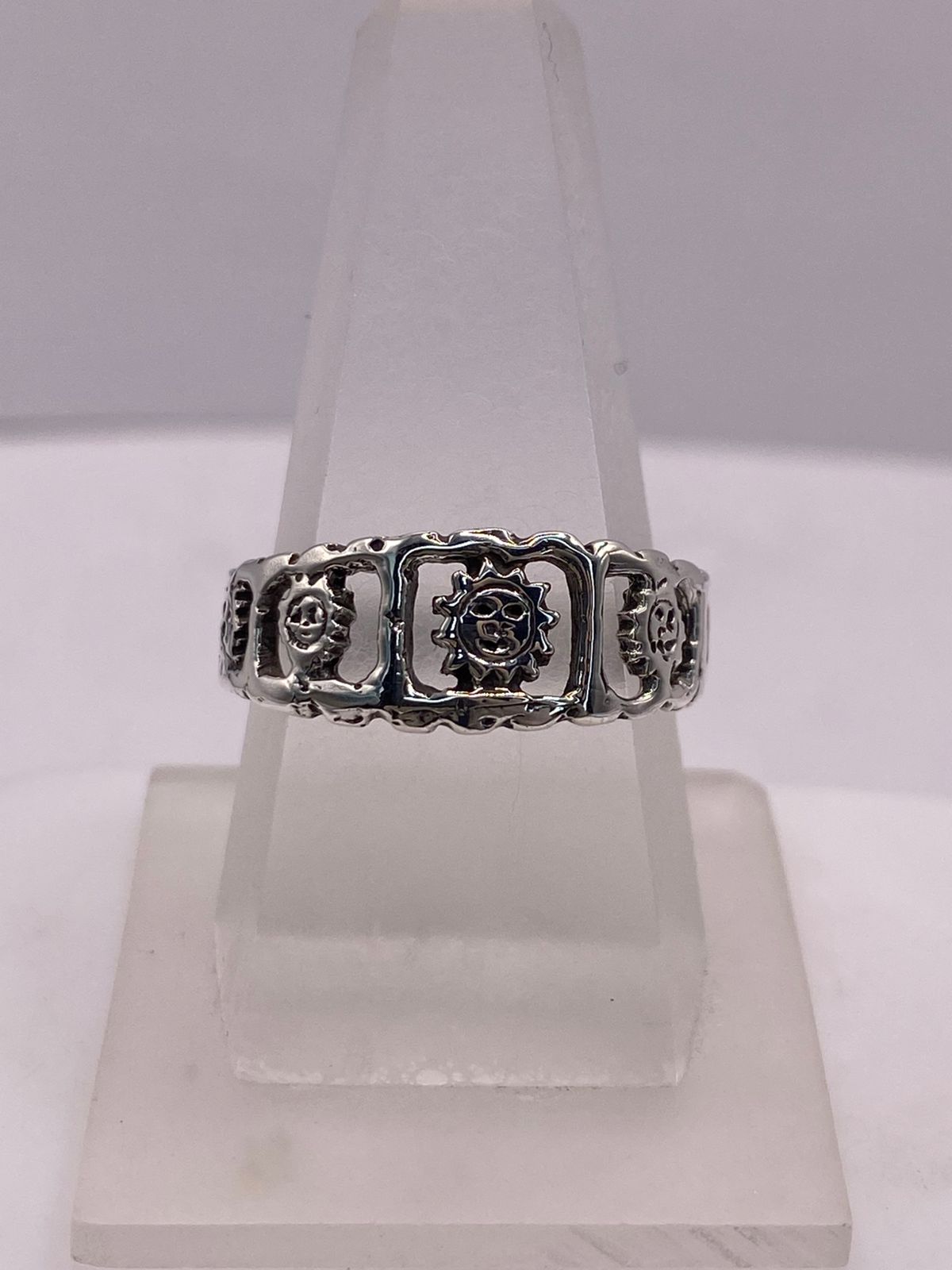☀️ Anillo Sol Místico en Plata .925