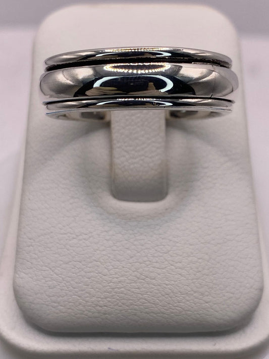 Anillo Spinner Clásico en Plata .925