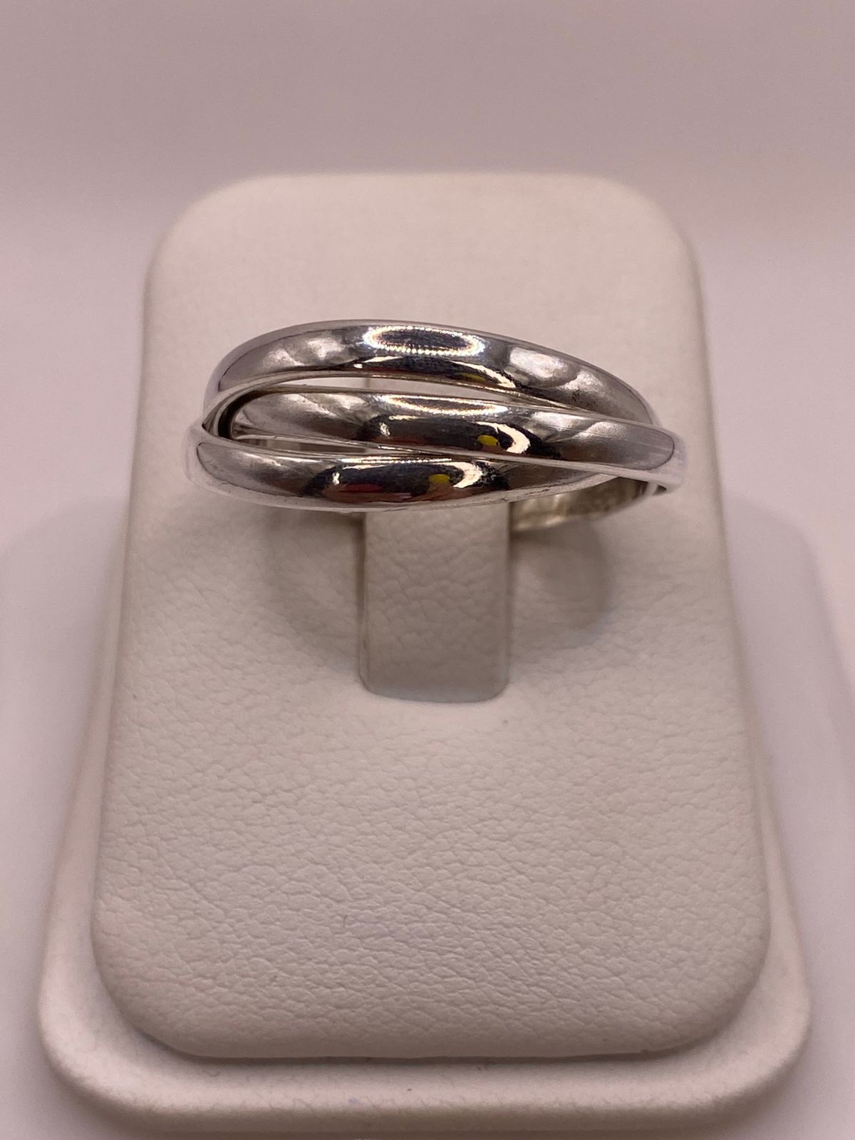 Anillo Triple Entrelazado en Plata .925 “fin de Semana”