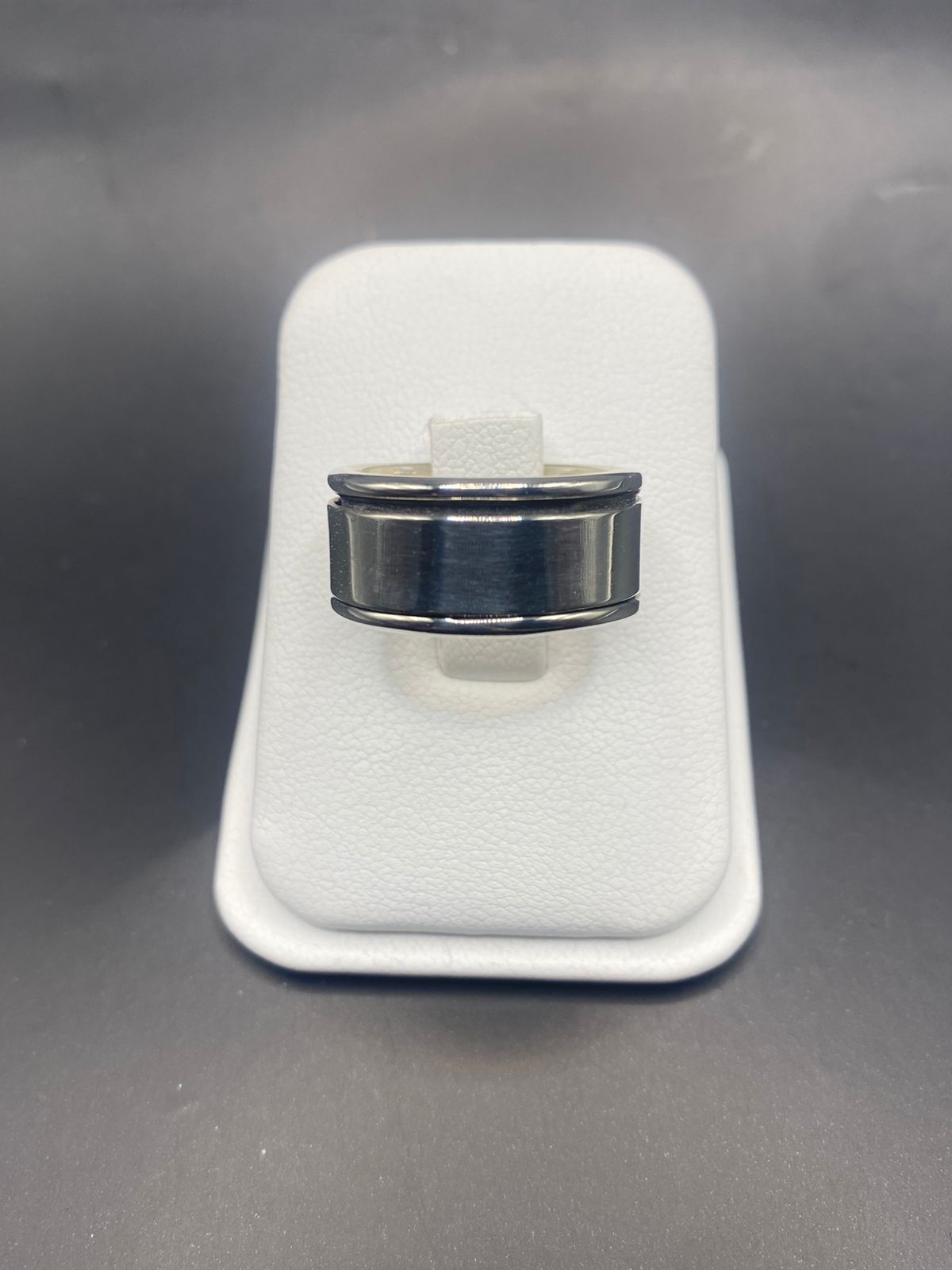 Anillo Plata Ley 925 Giratorio Liso