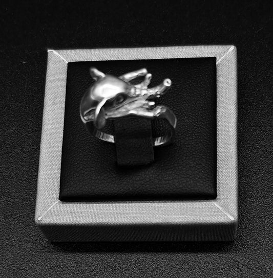 ANILLO BEBÉ ELEFANTE EN PLATA LEY 925