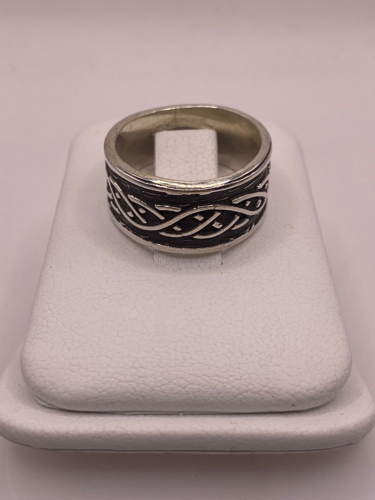 Anillo de Plata 925 Estilo Celta Trenzado