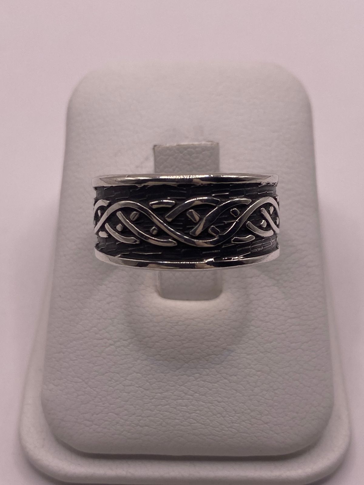 Anillo de Plata 925  con Motivo Trenzado