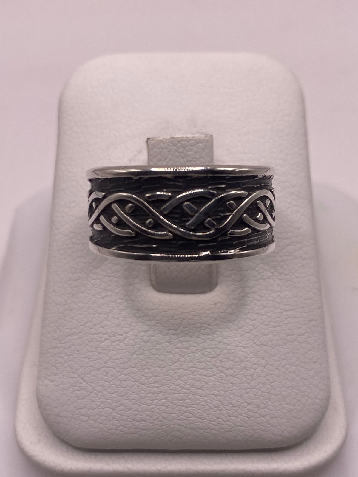 Anillo de Plata 925  con Motivo Trenzado