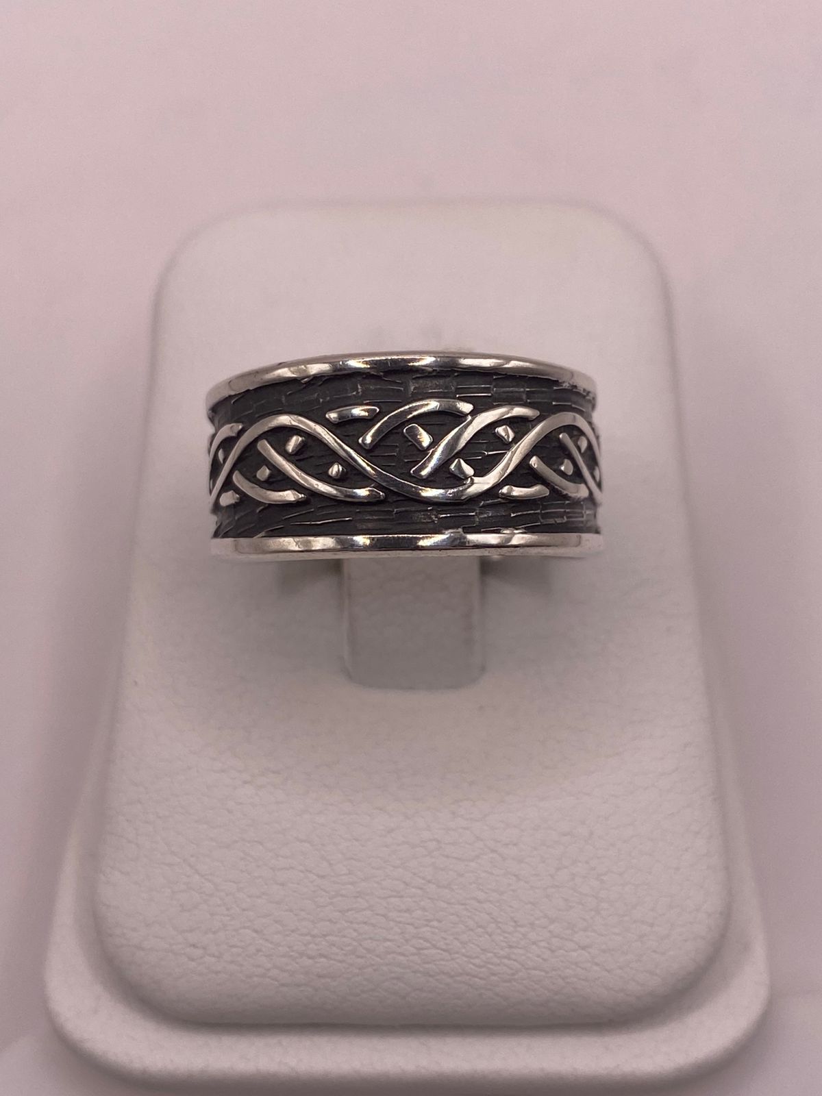 Anillo de Plata 925  con Motivo Trenzado