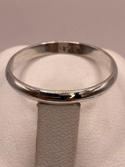 Argolla Lisa en Plata .925, sello de autenticidad Plata Ley .925