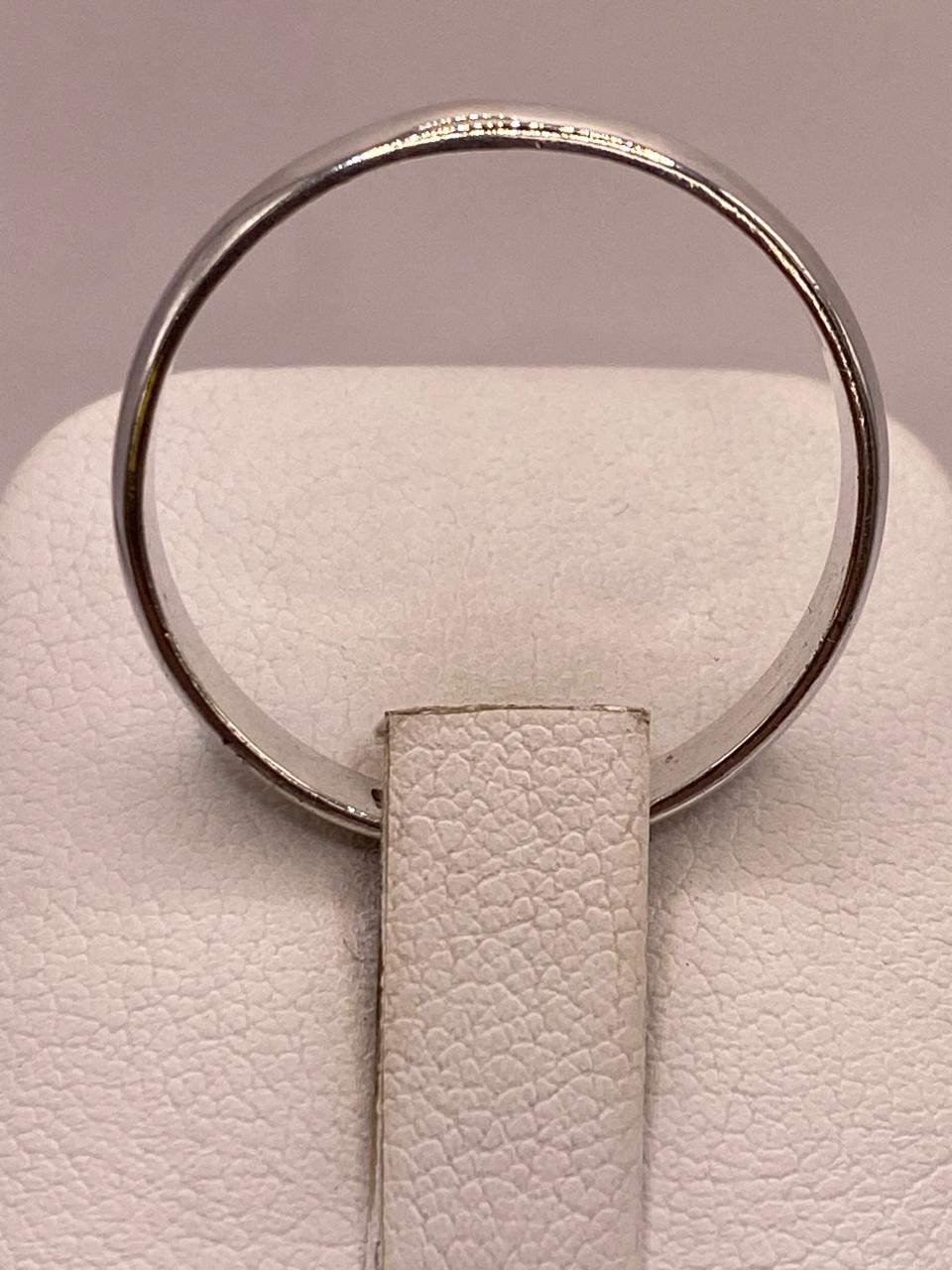 Argolla Lisa en Plata .925