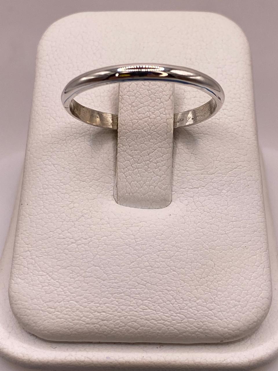 Argolla Lisa en Plata .925