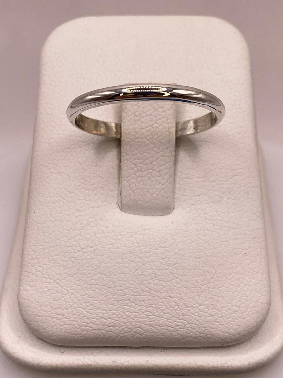 Argolla Lisa en Plata .925