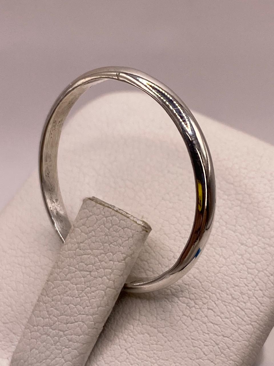 Argolla Lisa en Plata .925