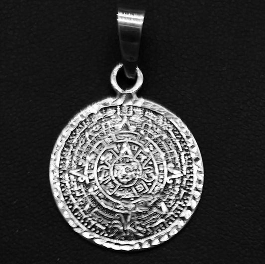 PLATA LEY 925 CALENDARIO AZTECA